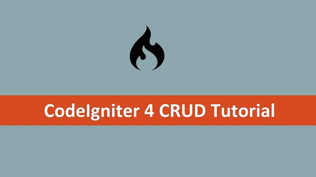 Basic MySql CRUD Operation in CodeIgniter 4 | Webslesson