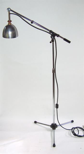 70's MICROPHONE STAND LAMP 2
