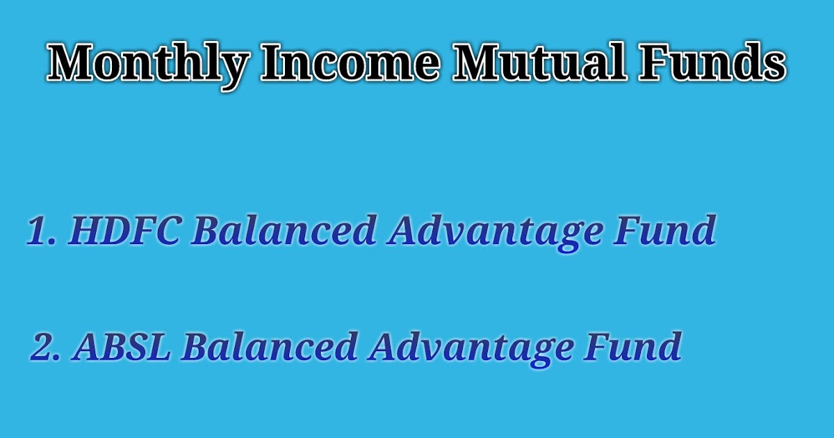 Top Monthly Mutual Funds कौनसे है। Share Market Info