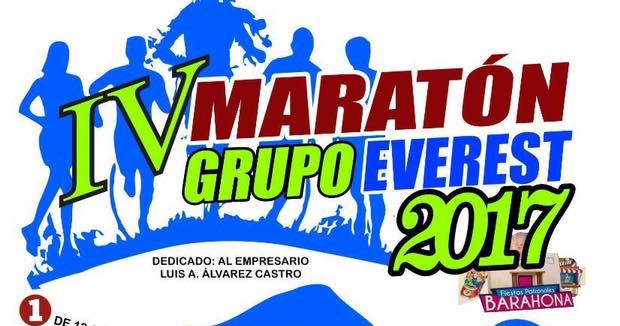 Barahona De Patronales Grupo Everest Realizara Su Iv Gran Maraton 2017 Dedicado Al Empresario Luis A Alvarez Castro Este Sabado 7 De Octubre A Las 3 00 P M barahona de patronales grupo everest