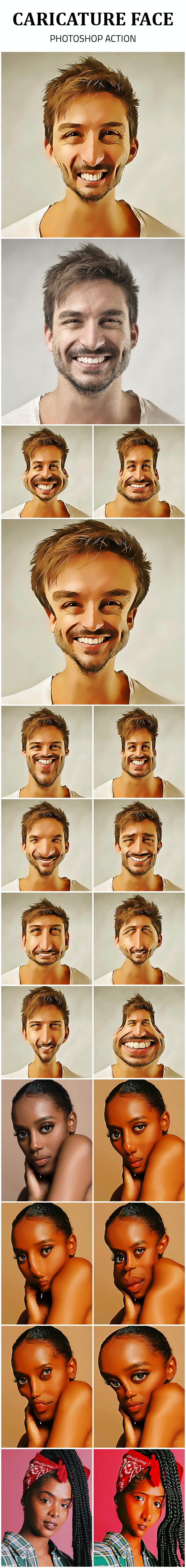 GraphicRiver - Caricature Photoshop Action 22993387 2 590