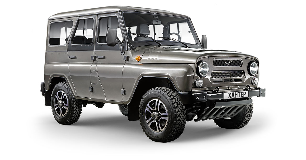 Spotted...cars in Moscow UAZ Announces ReStart of UAZ Hunter Production