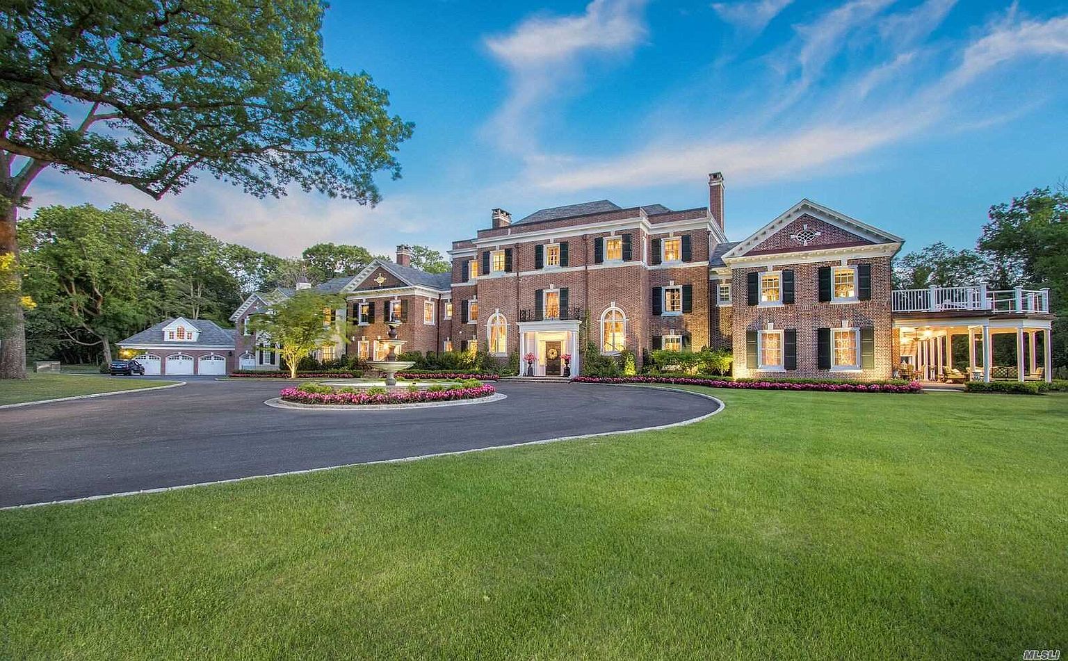 22,000 Square Foot Historic Brick Mansion In Cold Spring Harbor, NY