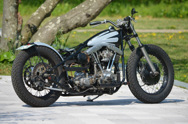 Hell Kustom Harley Davidson Shovelhead By Moto Garage Life