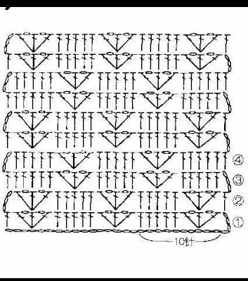 crochet motif chart