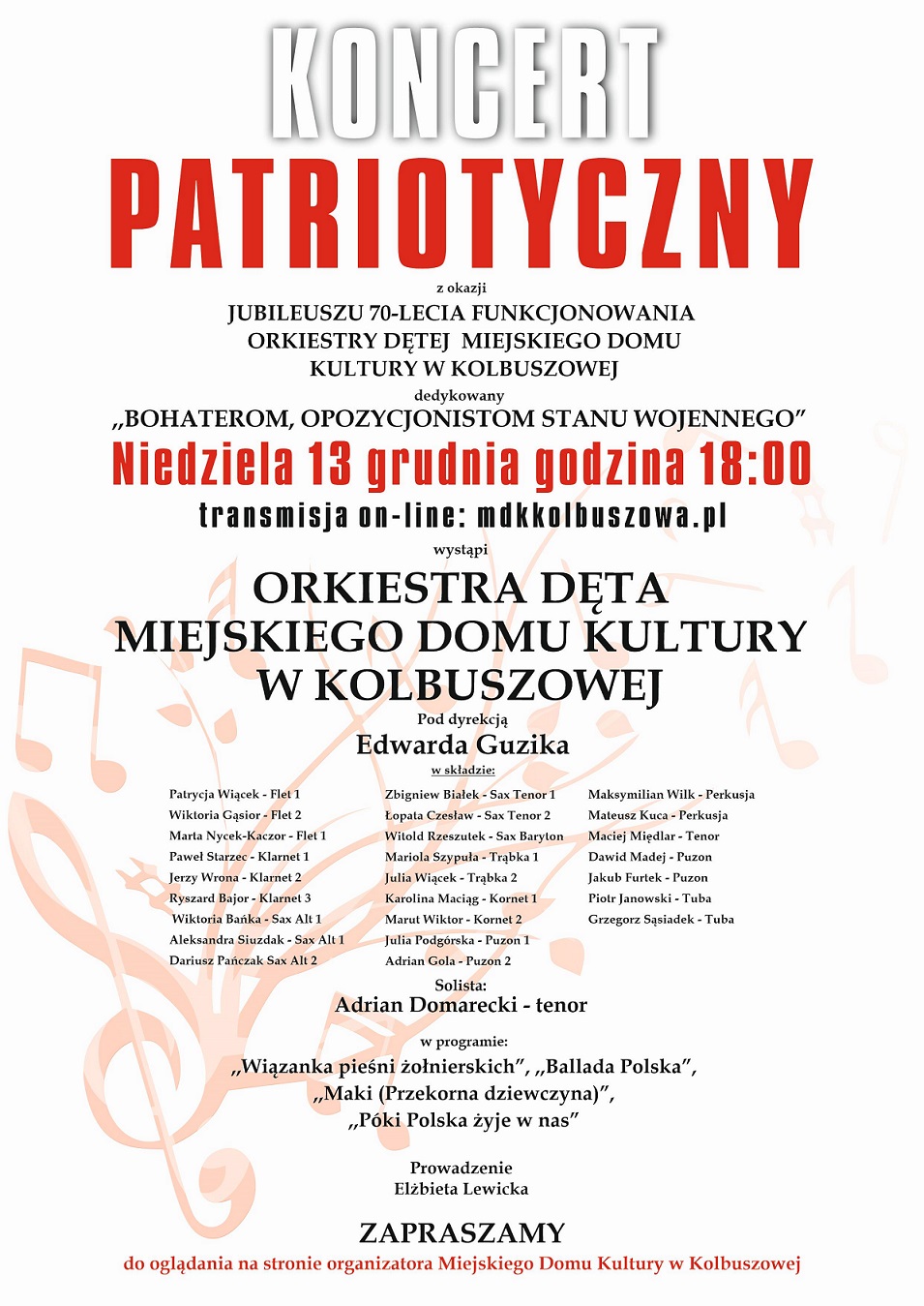 Koncert Patriotyczny bohaterom Stanu Wojennego