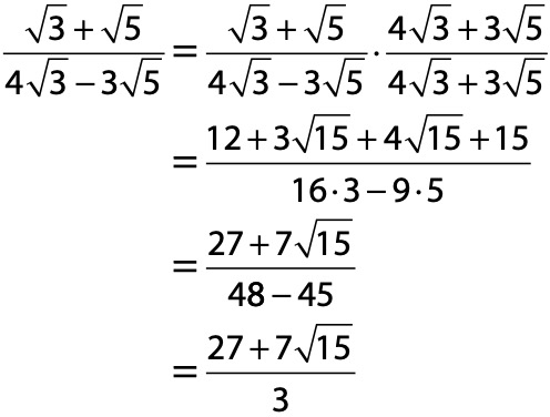 Bentuk sederhana dari √3 + √5 / 4√3 – 3√5 - Mas Dayat