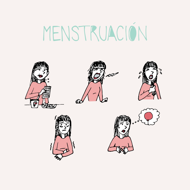 Imágenes que describen perfectamente el ciclo menstrual de una mujer