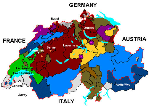 Image result for Switzerland map blogspot.com