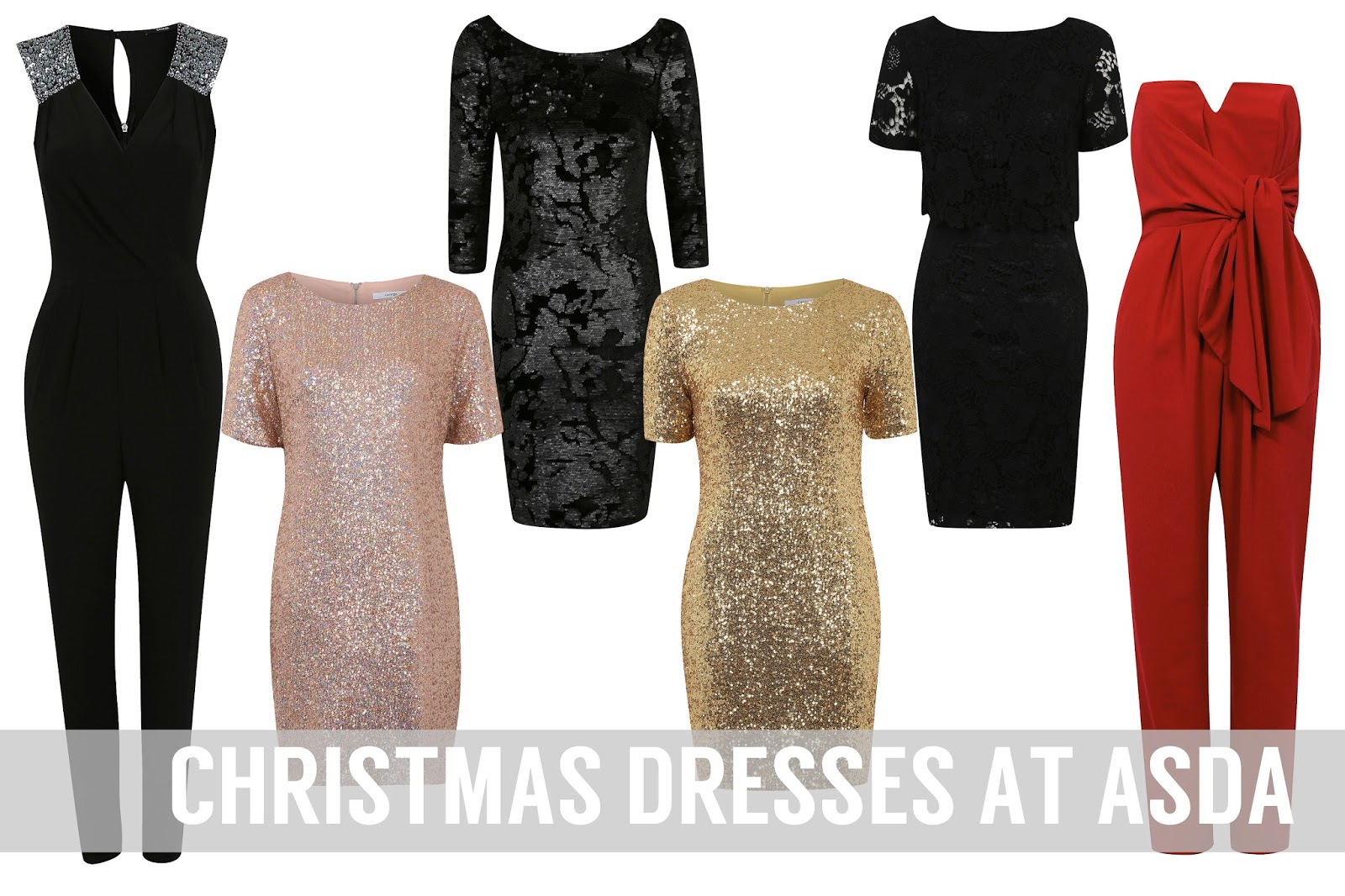 Fashion: Christmas Dresses at Asda - Rachel Nicole