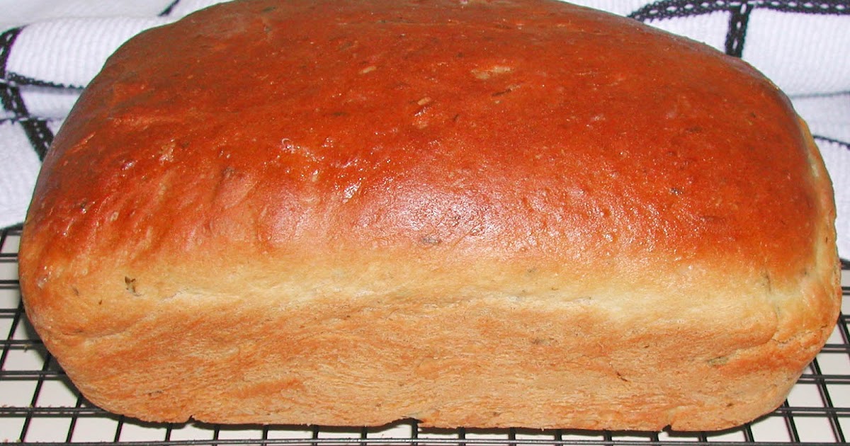 The Iowa Housewife Fresh Herb Batter Bread