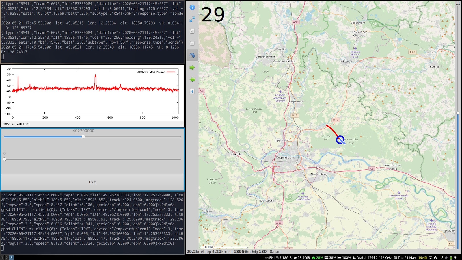 Alex's blog Radiosonde Hunting
