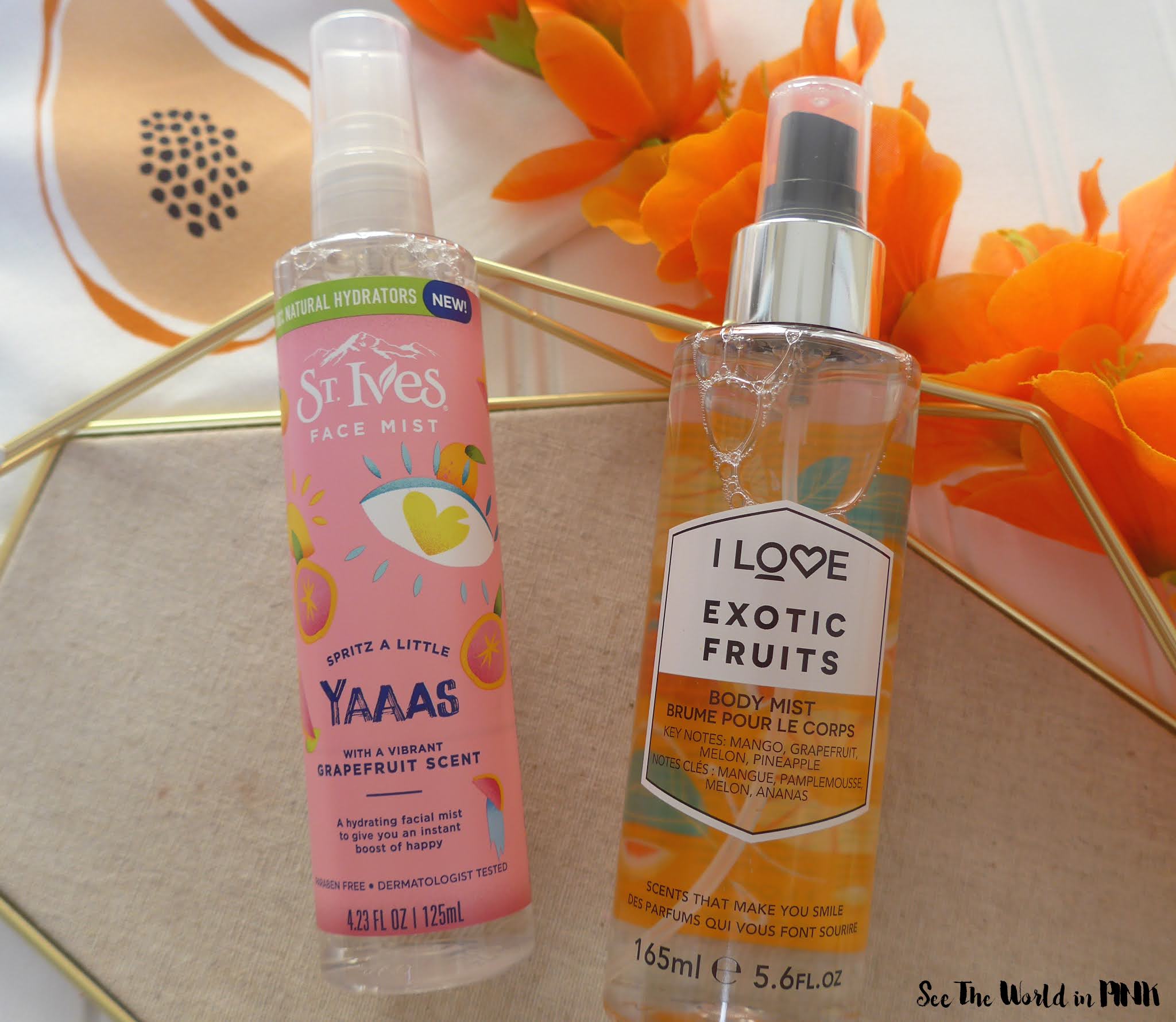 Tropical Fruit Skincare Products for Summer See the World in PINK