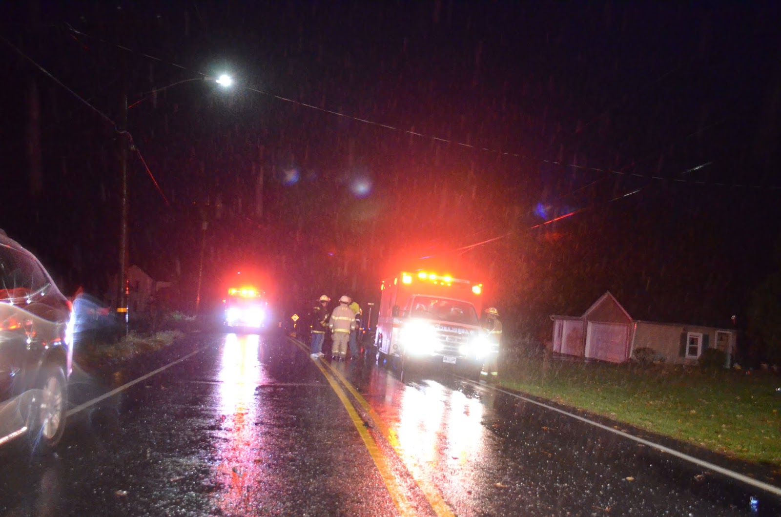 One Injured in Crash in Fountain Springs Early Sunday