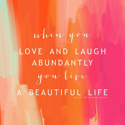 Laughter, life, quote