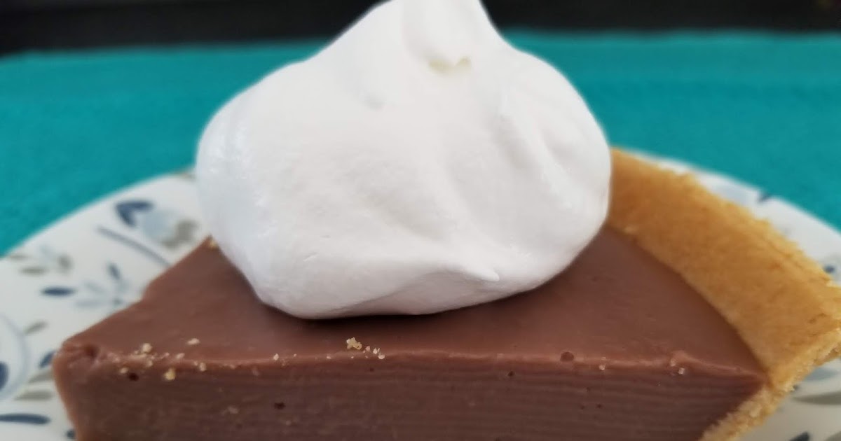 BAKING RECIPES, REVIEWED CHOCOLATE MILK PIE from Mexico in My Kitchen