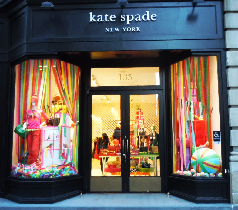 I Spy...with a visual merchandising eye!: Colorful Holiday at Kate Spade