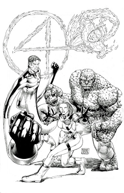The Fantastic Four by Edgar Tadeo