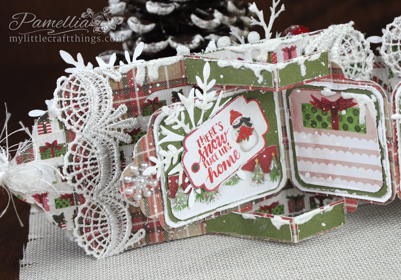 How to make a pop up snowman christmas card