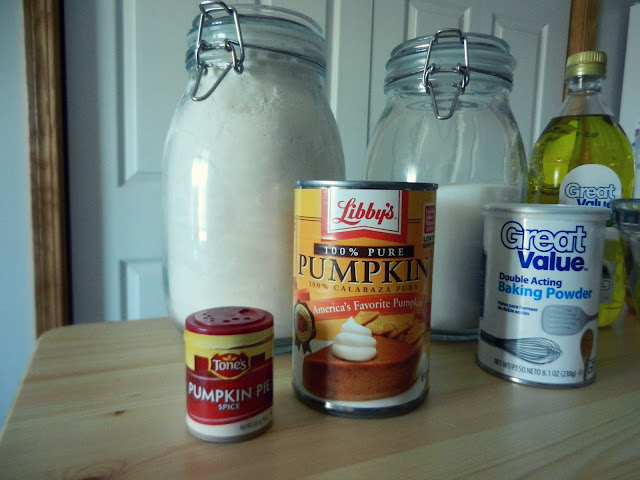 pumpkin cake ingredients (not from a box)