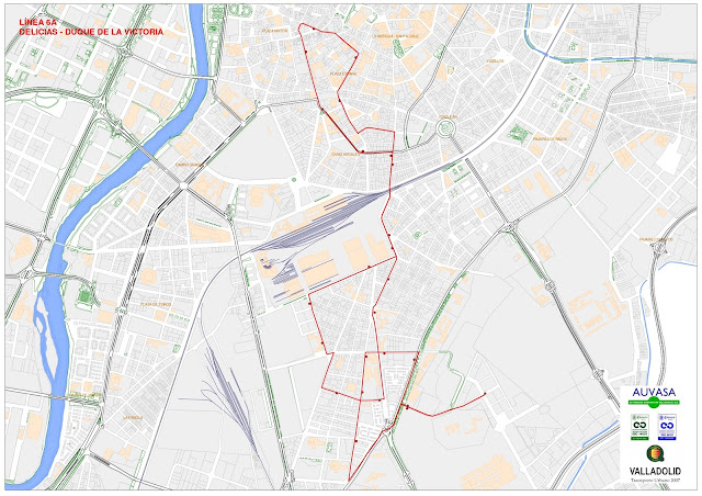El blog de Isidro Mapache La línea 6A de AUVASA (19972008)