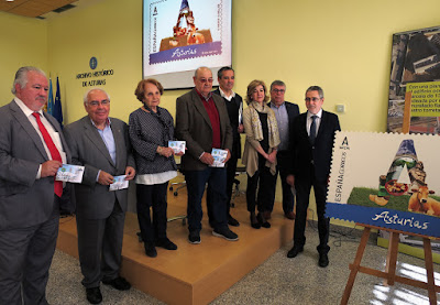 Inauguración y presentación del sello de Asturias, Archivo Histórico