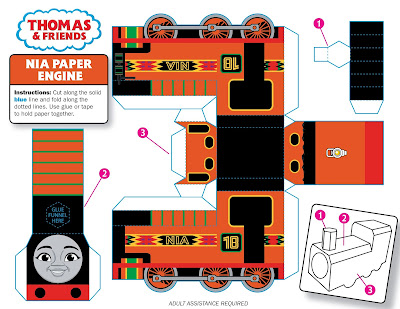 Thomas and FriendsPuzzle Thomas and FriendsPuzzle: Nia Cut-out Engine
