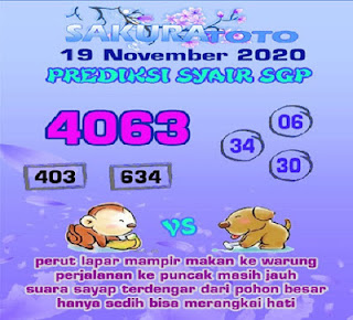 Syair Sgp Hari Ini Tercepat Kamis 19 11 2020 Angka Tarung Hk Malam Ini Sgp Sidney Forum Syair