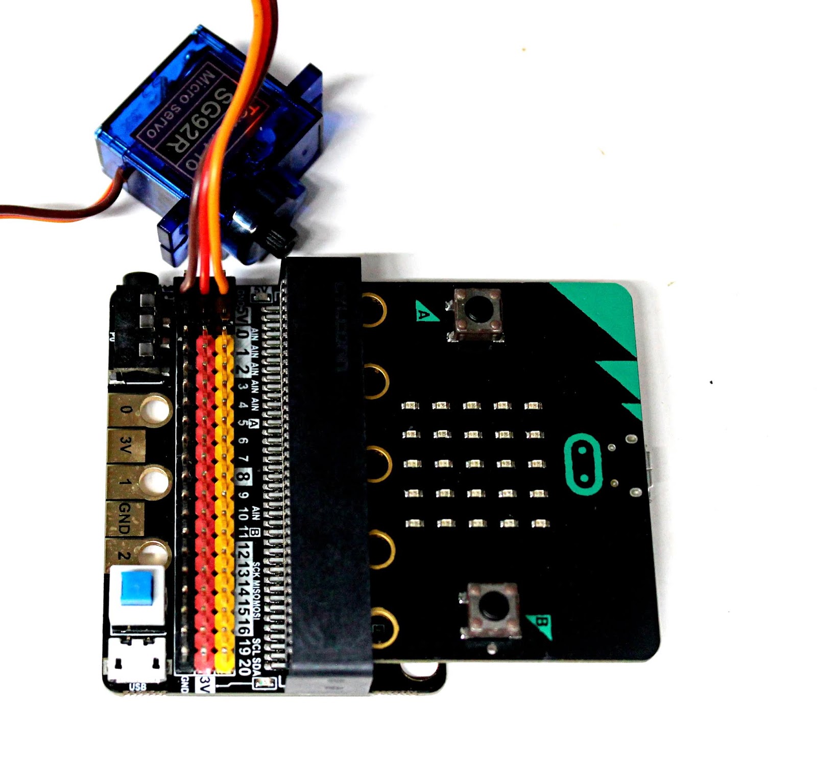 Mein Elektronik Hobby BBC Microbit Bastelei 02 Steuerung eines