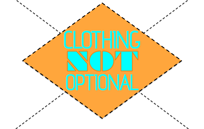 clothing not optional