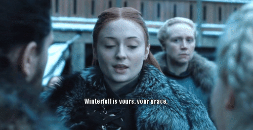 GAME OF THRONES | Winterfell is yours, your Grace. [WINTERFELL 08x01]