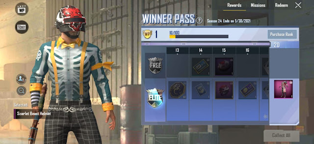 PUBG Mobile Lite WP Season 24 out check 1 to 30 rewards PUBG Mobile Lite WP Season 24 out check 1 to 30 rewards