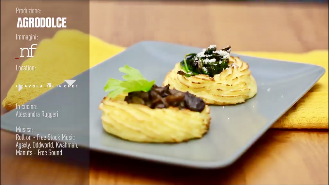 Cestini di purè: nidi di patate ripieni di funghi o spinaci alessandra ruggeri Cestini di purè: nidi di patate ripieni di funghi o spinaci alessandra ruggeri