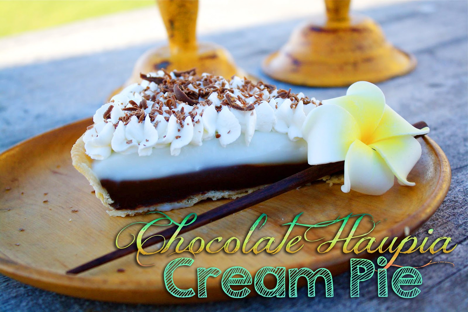 Recipes Chocolate Haupia Cream Pie, an ode to Ted's Bakery in Hawaii