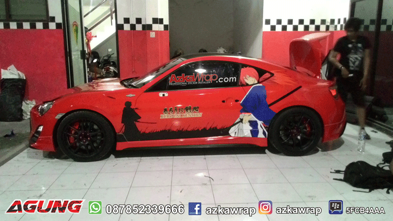 Jasa Pasang Cutting Sticker Mobil Surabaya Azkawrap Com