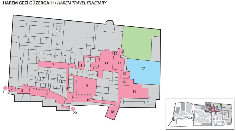 El Harén del Palacio Topkapi de Estambul, guía y visita