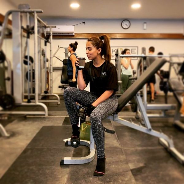 Workout Pictures of Ushna Shah Gives us Major Fitness Goals Workout Pictures of Ushna Shah Gives us Major Fitness Goals