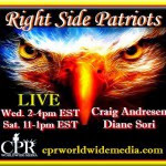 September 24, 2014: Lakatos was live on RIGHT SIDE PATRIOTS on CPR Worldwide Media