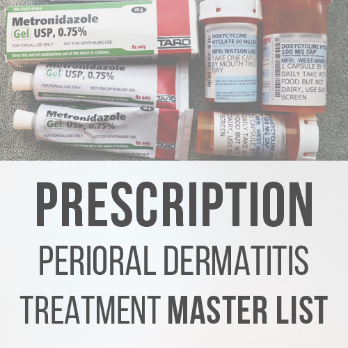 Guide to Perioral Dermatitis Part 2 Treatments POD Fiesta Crappy