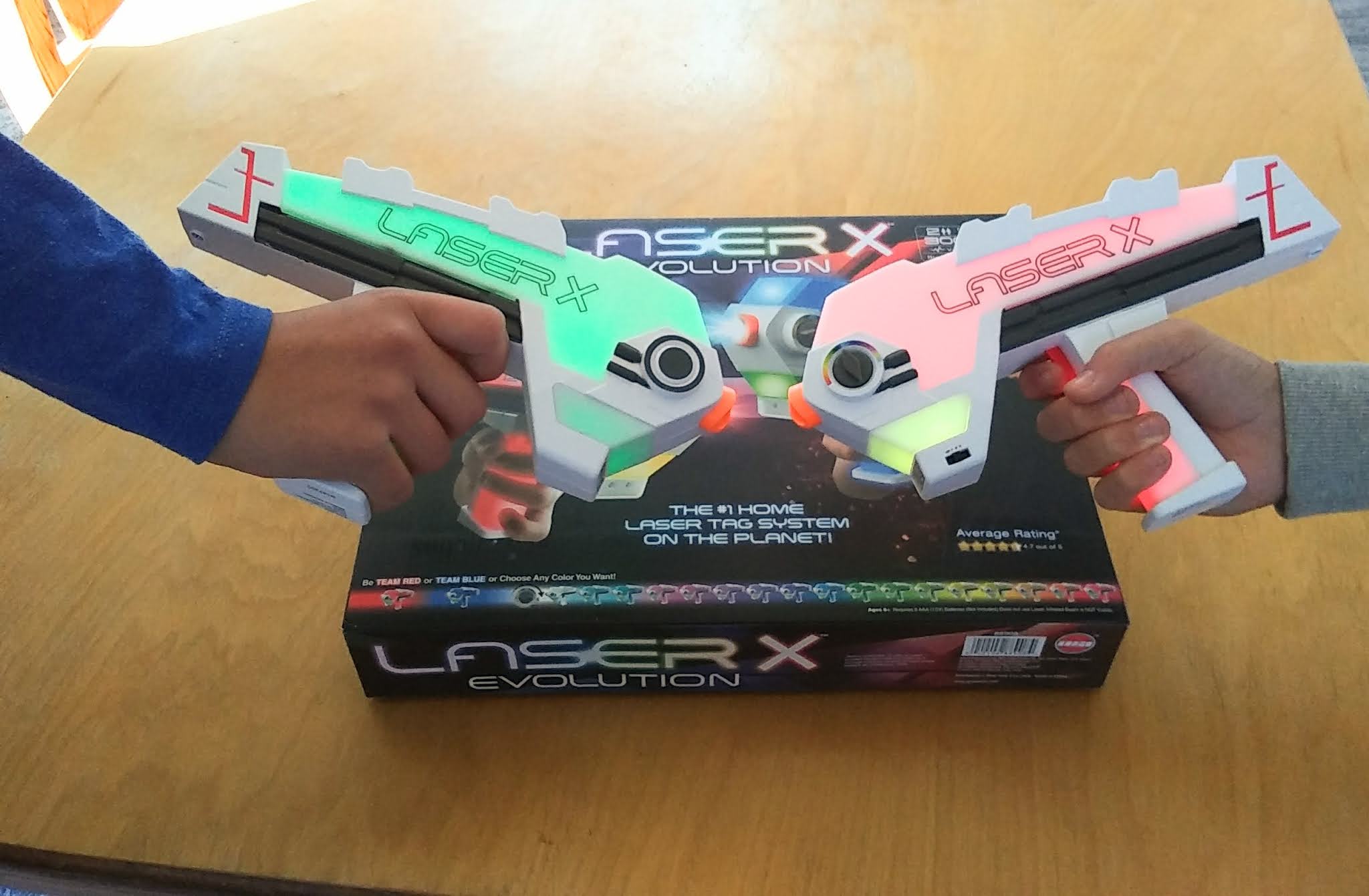 Mom Knows Best: Laser X Evolution B2 Blasters Gets Kids Moving