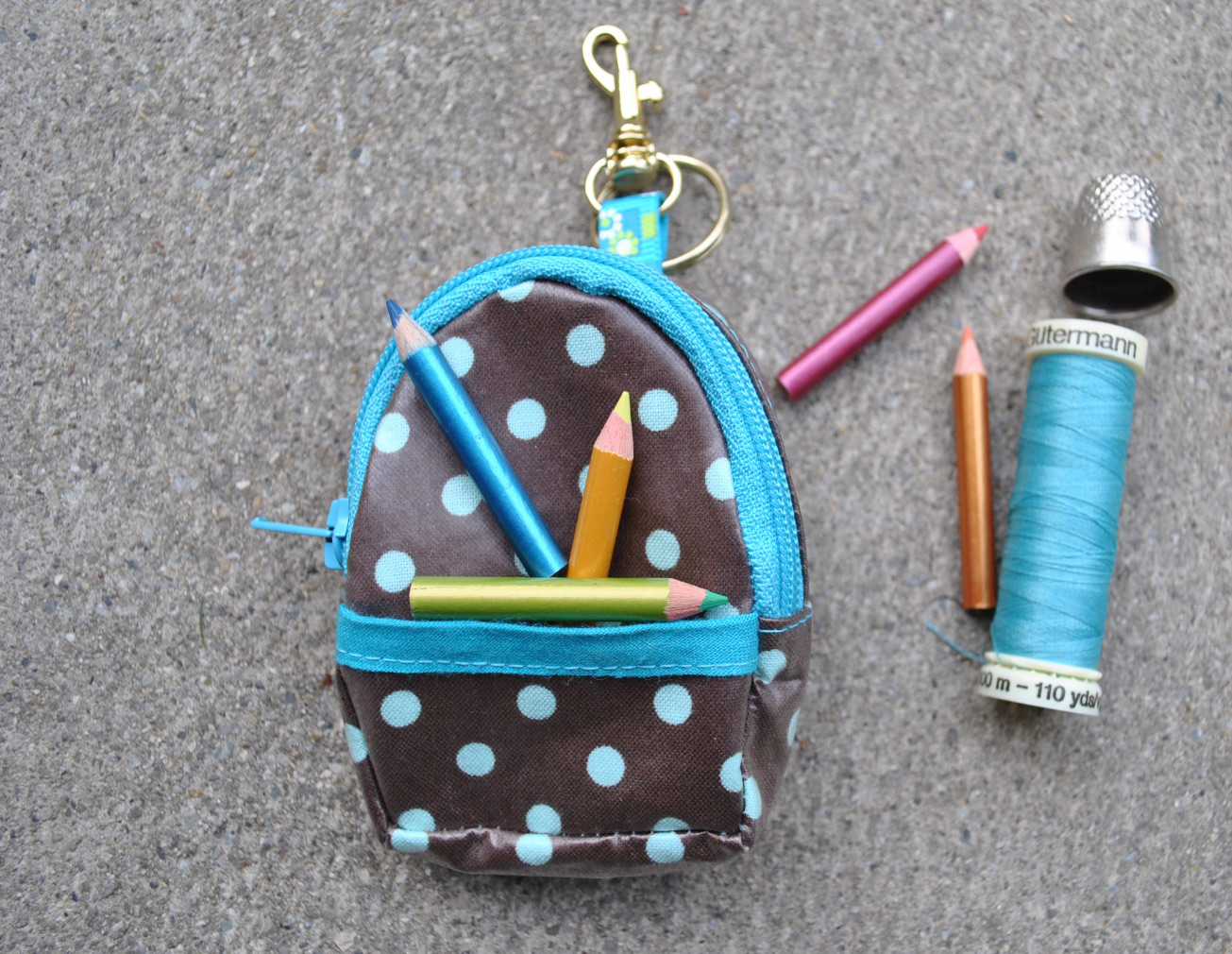 DIY coin purse, Cute Mini zip pouch, Keychain Pouch
