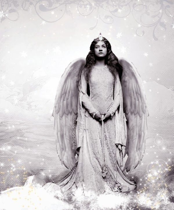 Snow Angel Digital Art