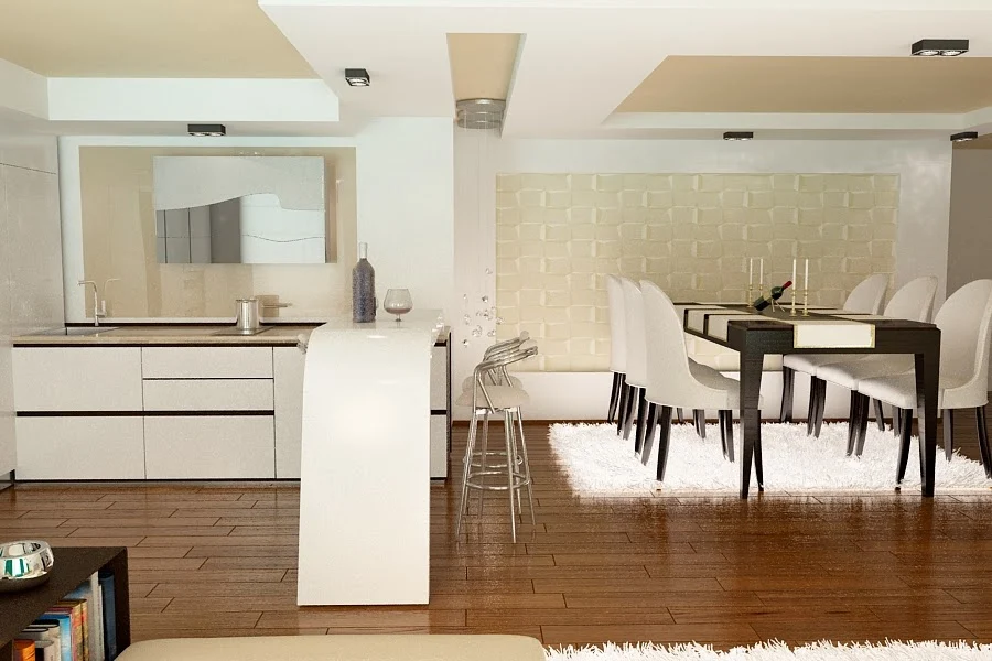 Design interior living apartament modern Constanta - Amenajari Interioare / Arhitect Constanta