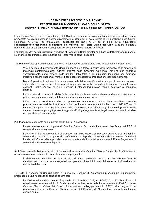 CIRCOLO LEGAMBIENTE VAL LEMME odv LEGAMBIENTE