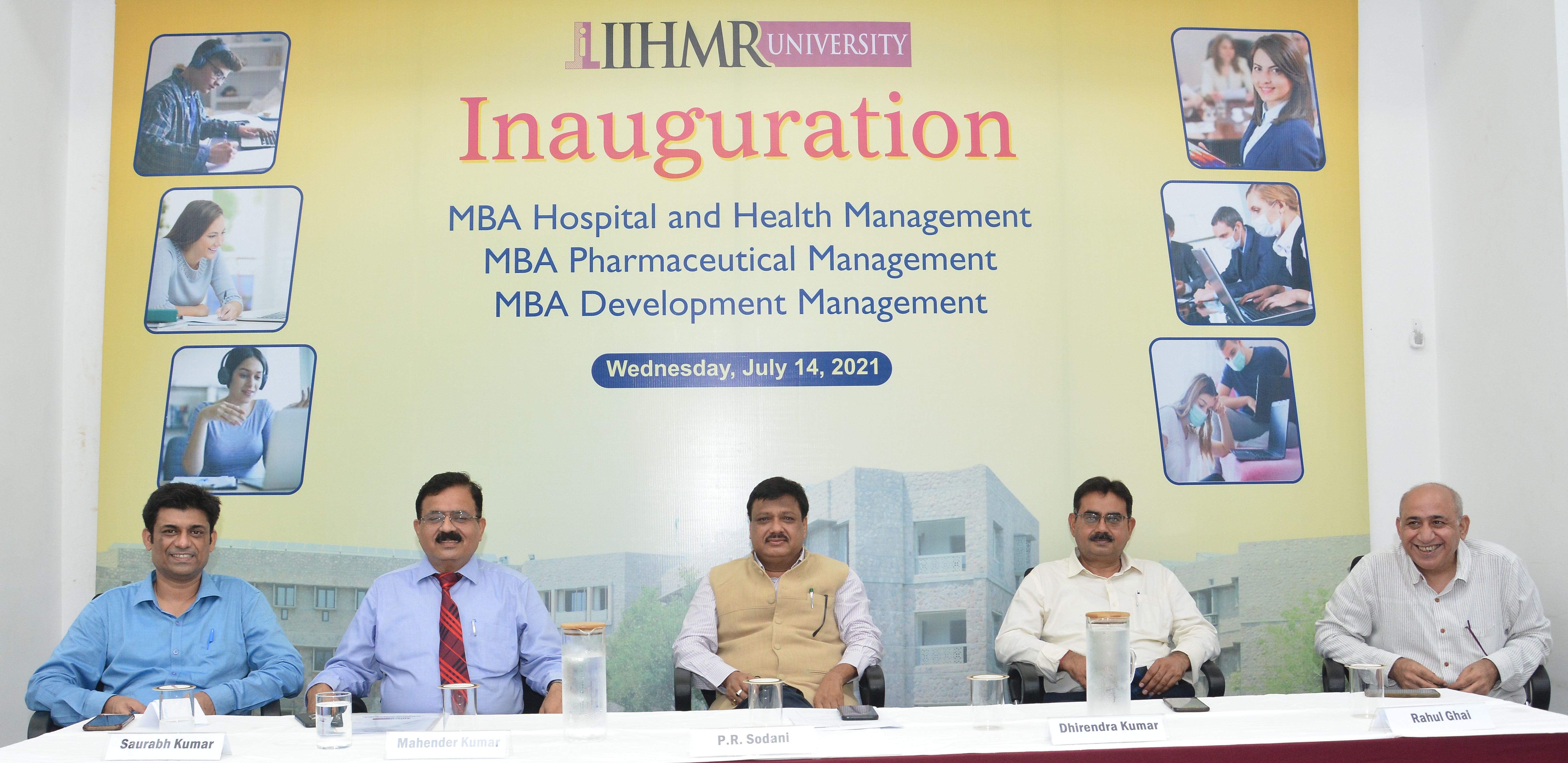 IIHMR University Welcomes New Students of MBA 