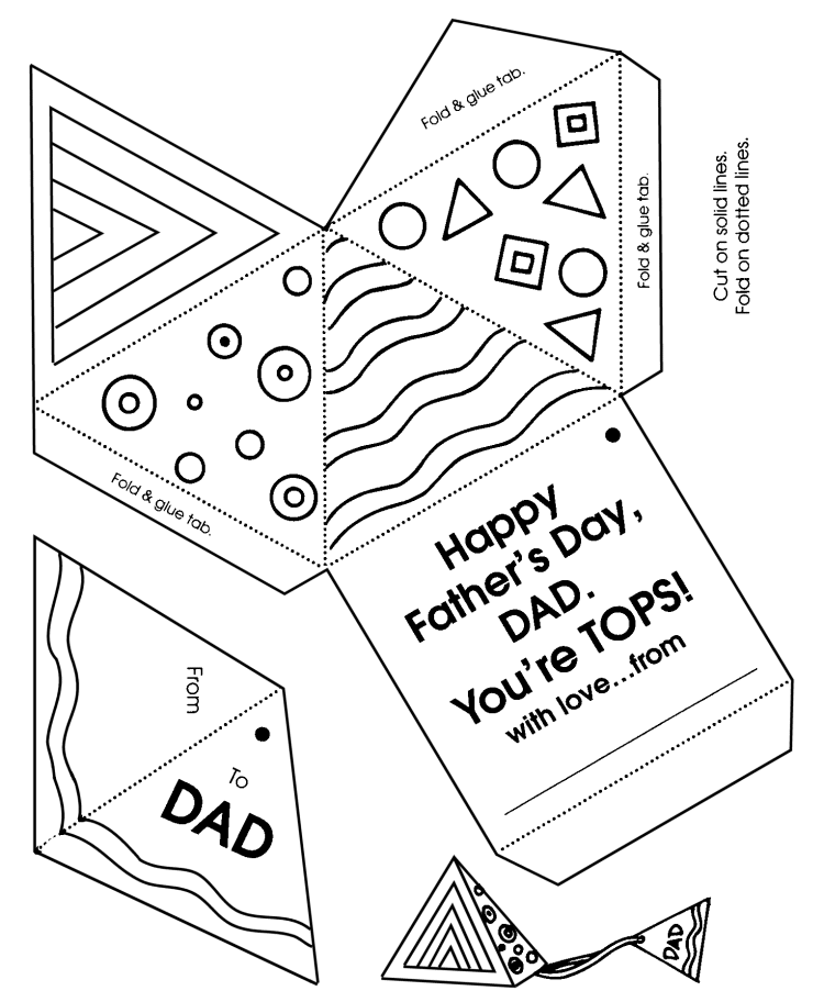 Fathers Day Worksheet Printables Free