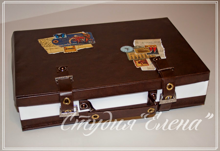 альбом о путешествии ручной работы