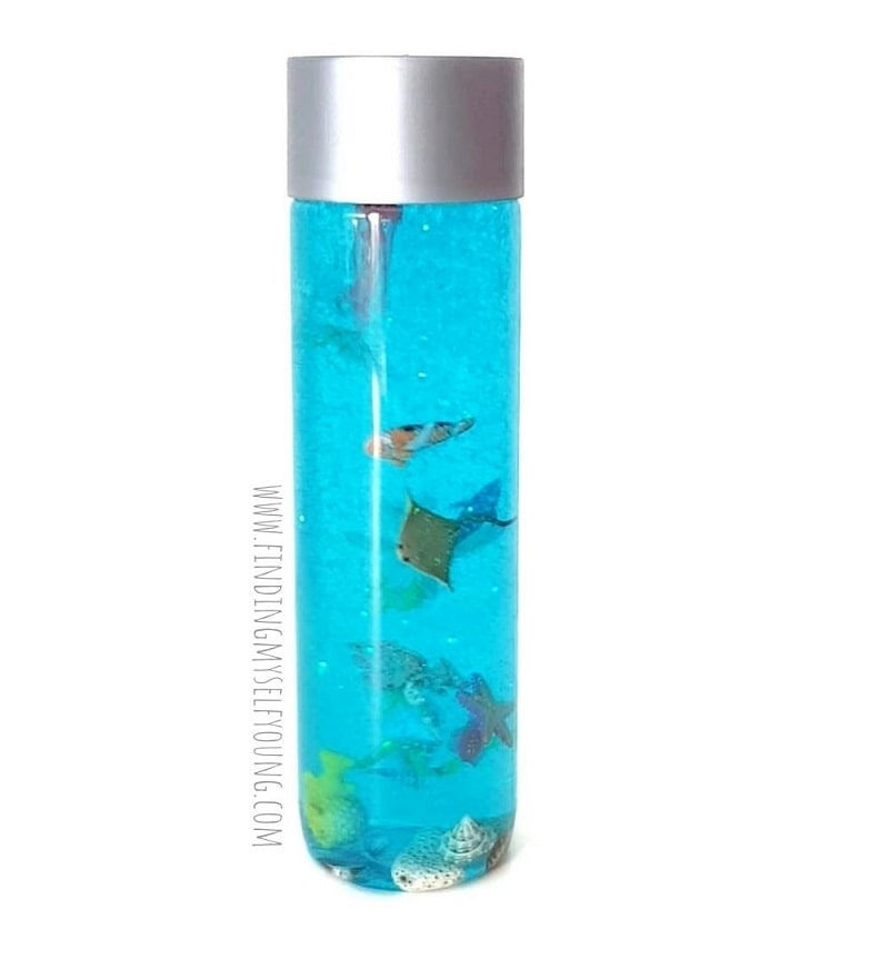 How to make a Coral Reef Ocean Sensory Bottle Finding Myself Young