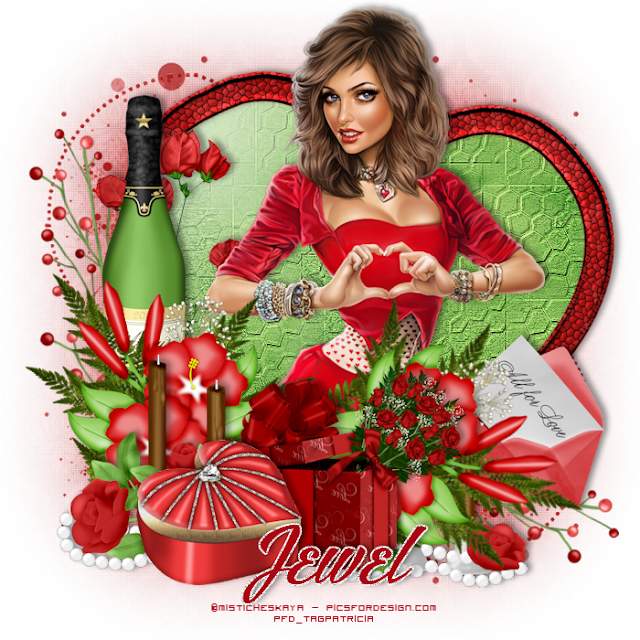 Délire2scrap Tutorials FTU Cluster All For Love