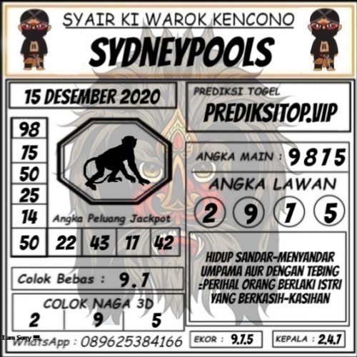 prediksi kampleng sydney 15 desember 2020